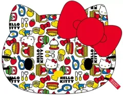 【中古】クッション・本体 ハローキティ(カラフル) 50THシリーズ フェイスクッション 「サンリオキャラクターズ」