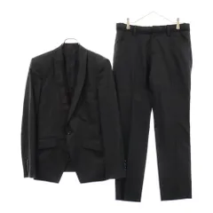 5351pour les hommes (ゴーサンゴーイチプールオム) ウール タキシードジャケット セットアップスーツ パンツ ブラック 0250082024のサムネイル