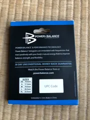 Power Balance　オリジナル　パフォーマンスリストバンド　Mサイスのサムネイル