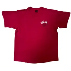 80s STUSSY FEELIN IRIE Tシャツ XLサイズ 黒タグ ラスタ レゲエ MADE IN USA OLD オールドステューシー Vintage ヴィンテージ