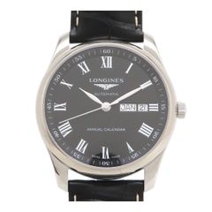 ロンジン マスターコレクション アニュアルカレンダー L2.910.4.51.7 自動巻き ステンレススティール メンズ LONGINES【中古】 【時計】