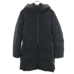 ユニクロ シームレス ダウンコート M ブラック系 UNIQLO レディース