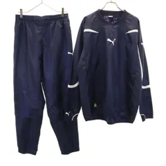 PUMA プーマ サッカー ピステ 上下 セットアップ L ネイビー メンズ 古着