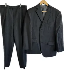 199 新品 少訳 ◇五大陸 定番無地 ウールツイル スーツ ビジネスA4日本製