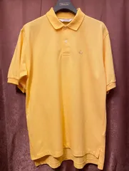 MADE IN USA製 Brooks Brothers GOLDEN FLEECE 半袖鹿の子ポロシャツ イエロー Mサイズ