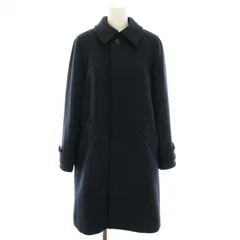 アーペーセー A.P.C. ステンカラーコート アウター ミドル ウール 34 XS 紺 ネイビー /YTのサムネイル