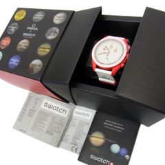 良品 正規品】 オメガ スウォッチ スピードマスター 腕時計 PLUTO 可動 