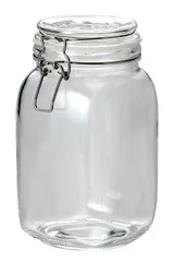 【在庫処分】パール金属 梅酒瓶 果実酒びん 1.5L 1500ml ガラス製 角型 保存 ビン イタリアーナ L-1012