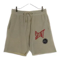 セントマイケル EU スウェットハーフパンツ M ヴィンテージ加工 セントマイケル EU スウェットハーフパンツ M ヴィンテージ加工