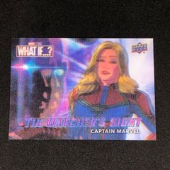 Captain Marvel / キャプテン・マーベル 2023 Upper Deck Marvel What If...? The Watcher's Sight Lenticulars #WS13