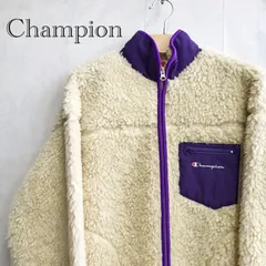 Champion チャンピオン CW-Q612 ボアロングコート アウター L アイボリー レディース ファッション