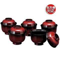 山中塗 漆工芸 多田桂寛 蓋つき汁椀 5客セット - メルカリ