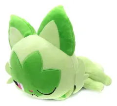 【中古】ぬいぐるみ [単品] ニャオハ 2023初夢ぬいぐるみ 「ピカピカボックス2023」