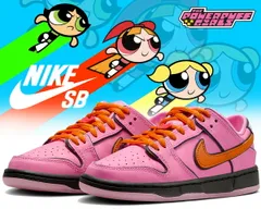 【美品】ナイキダンクLOW パワーパフガールズ 16cm 国内 12/14、12/15 発売】The Powerpuff Girls x NIKE SB DUNK