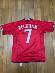 サッカー イングランド代表 ベッカム リバーシブル ユニフォーム