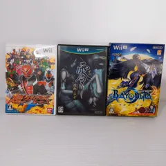 【中古現状品】WiiU､Wiiソフト 3点まとめ売り〇YR-53595〇