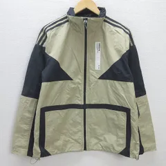 D■アディダス/adidas Originals NMD TRACK TOP DH2252 ブルゾン【L】黒 ベージュ/MENS/75【中古】