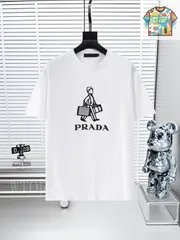 【今日WTO】Prada プラダ 25SS ロゴプリント ショートスリーブ-PS97