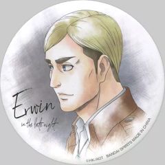 [중고] 배지 핀스(캐릭터) 엘빈(심야) 캔 배지 [이치반 쿠지 진격의 거인~조사병단 조사보고~] D상
