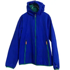 Champion マウンテン パーカー ジャケット チャンピオン レディース XL ブルー グリーン フルジップ 薄手 古着卸 アメリカ仕入 a610-6329のサムネイル