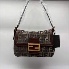 【レア】FENDI フェンディ　マンマバケット　ベロア　フロッキー　野方店