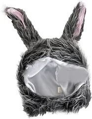 Electric Circus エレクトリックサーカス ウサギ かぶりもの コスプレ うさぎ 帽子 うさ耳 キャップ( グレー)