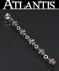 RINKAN鑑定済　最安値　クロムハーツ　タイニーE CHプラスドロップピアス クロムハーツ タイニーE CHプラス 925×14K ドロップピアス AB