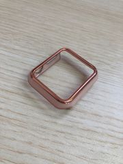 ピンク アップルウォッチ カバー ケース AppleWatch レディース かわいい おしゃれ 側面 保護枠 保護ケース 40mm 41mm 42mm 44mm 45mm シリーズ se 9/8/7/6/5/4 対応