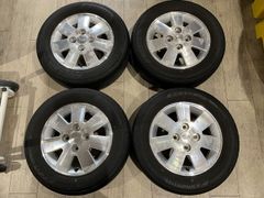 【2506028】ダイハツ アトレー ワゴン 純正 ホイール 13インチ 4.5J +45 PCD100 4H + YOKOHAMA ECOS ES31 165/65R13 2019年 4.5mm