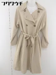 ◇ ◎ GLOBAL WORK グローバルワーク 2WAY 長袖 トレンチコート サイズ M ベージュ レディース  【中古】 【1201100003000】