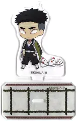 【中古】雑貨 悲鳴嶼行冥 「鬼滅の刃 ～無限列車編～×ローソン ミニアクリルスタンドマスコット」