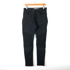 ザラ ロングパンツ スキニーパンツ ストレッチ  ボトムス 黒 メンズ USA30サイズ ブラック系 ZARA 【中古】