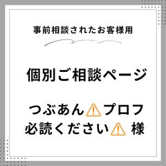 つぶあん⚠️プロフ必読ください⚠️様 個別ご相談ページ - メルカリ