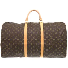 美品 ルイ ヴィトン キーポル60 モノグラム M41422 ボストンバッグ LV 0201 LOUIS VUITTON