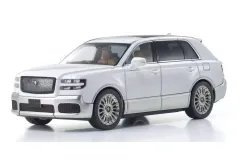 【中古】ミニカー 1/43 トヨタ センチュリー (白鶴：はっかく)(ホワイト×シルバー) 内装：ミッドブラウン [KS03926WS]のサムネイル