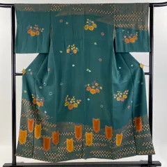 D822訪問着　コシノヒロコ　デザイナー　花模様　金彩　正絹着物袷　未使用極美品 D822訪問着 コシノヒロコ デザイナー 花模様 金彩 正絹着物袷 未