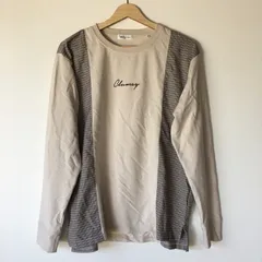タケオキクチ 切り替え長袖Tシャツ メンズ M ベージュ 2691202510080045