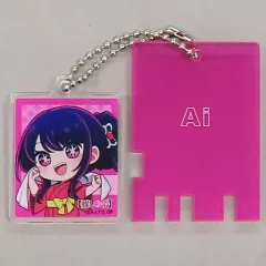 【中古】キーホルダー 星野アイ 「推しの子×極楽湯・RAKU SPA 極楽推しの湯巡り トレーディング銭湯錠風キーホルダーミニキャラ お風呂ver.」