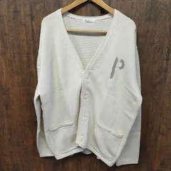 M745◆パパス/PAPAS　メンズ　ニットカーディガン　Lサイズ◆