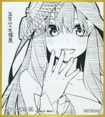 【中古】紙製品(キャラクター) 中野五月 描きおろしイラストミニ色紙 「五等分の花嫁展」 入場特典