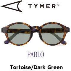 サングラス TYMER タイマー PABLO パブロ Tortoise/Dark Green TY103-MTT-DGR 日本代理店正規品のサムネイル