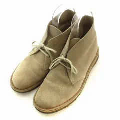 クラークス clarks デザートブーツ Desert Boot チャッカブーツ ローカット スエード 26.5cm ベージュ /EE