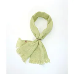 ☆ グリーン ☆ たおるマフラー ミニ マフラー レディース 小さめ ストール スカーフ 今治 タオル たおる 今治タオル UVカット タオルマフラー マフラータオル スポーツ ジム 吸水 速乾 綿100% コットン ガーゼ レディース おしゃれ