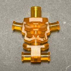 レゴ パーツ　ガイコツ / スケルトン　　 透明オレンジ パイレーツオブカリビアンのサムネイル