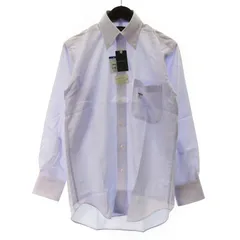 クリスチャンオラーニ CHRISTIAN ORANI カッター シャツ ストライプ 長袖 パープル S 250606E