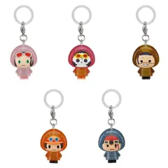 【中古】ストラップ 全5種セット 「ONE PIECE めじるしアクセサリー POPstyle!2」