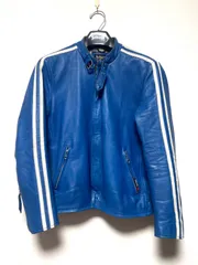 2025年最新】shott ライダース 青 ブルーの人気アイテム - メルカリ