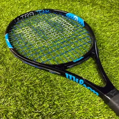 管理番号68　Wilson ウィルソン ULTRA TEAM 23 ジュニア用 硬式テニスラケット 軽量 初心者向け 中古良品 グリップ状態良好　テニス　ラケットのサムネイル