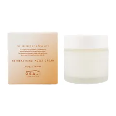 OSAJI オサジ リトリート ハンド モイスト クリーム 50g 濃厚高保湿 手荒 乾燥 ヒアルロン酸[指定場所ダイレクト]のサムネイル