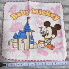 【未使用】ベビーミッキー TDL タオル2枚組 ディズニーランド